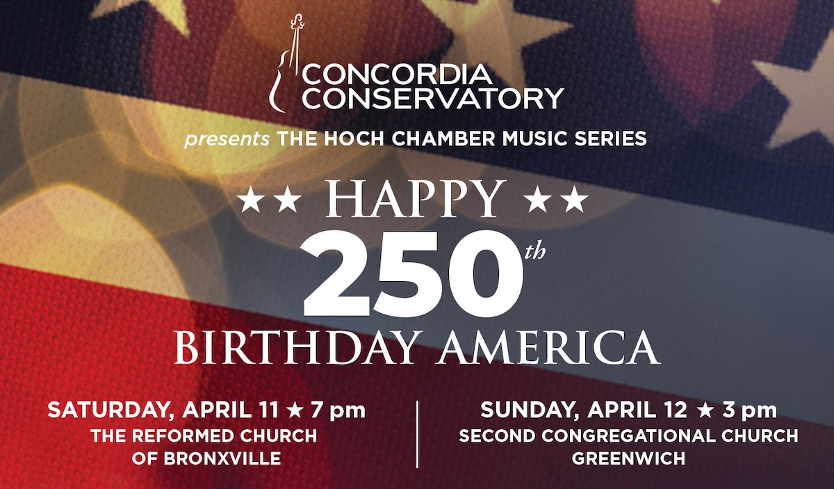 Happy 250th Birthday America Hoch Chamber Music Concert