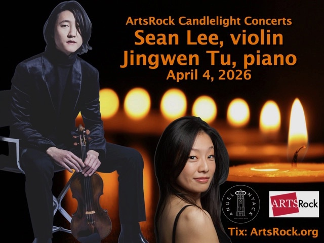 ArtsRock Candlelight Concerts: Sean Lee, violin and Jingwen Tu, piano