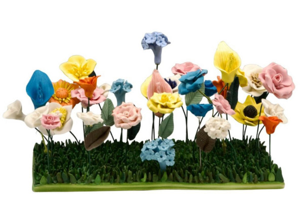 Ceramic Flower art