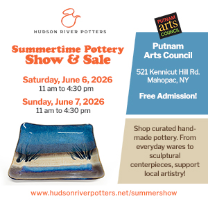 HRP Summer Pottery Show at Putnam Arts Council