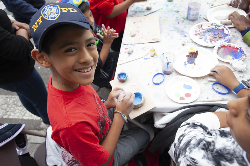 ArtsMobile at New Rochelle YMCA’s Healthy Kids Day