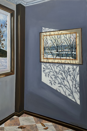 Harrison Public Library presents "More to It," a Solo Exhibit of Recent Work by Teresa Pereira