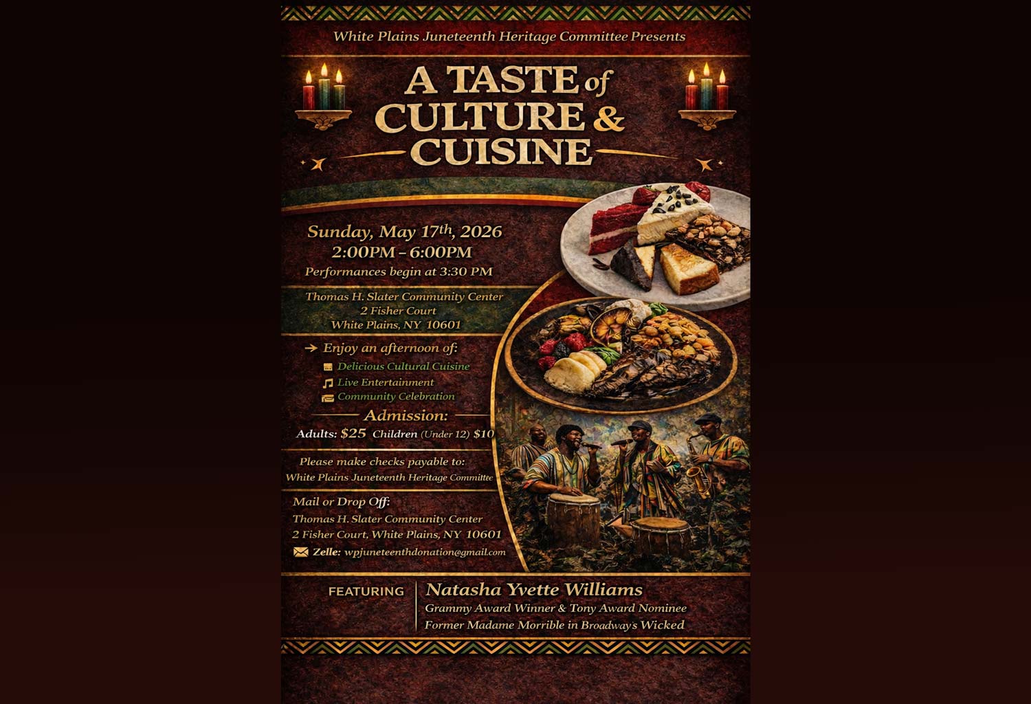 White Plains Juneteenth Celebration: A Taste of Culture & Cuisine