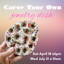 Carve Your Own Jewelry Dish