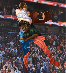 Basketball: On the Court and Canvas (Talk)