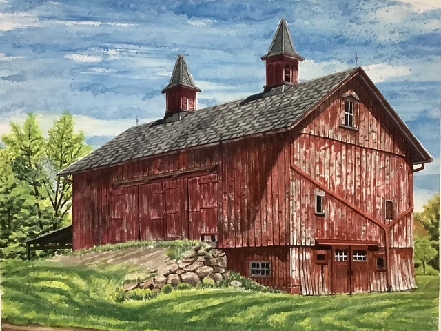 Harrison Public Library presents "Barns," by Jim Maciel