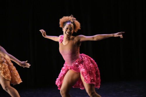 Dancer in the McKoy Dance Project in Algeria