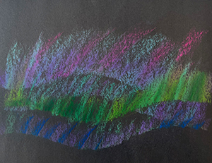 Family Art Workshop: Pastel Aurora