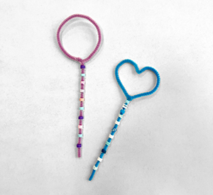 Family Art Workshop: Beaded Bubble Wands