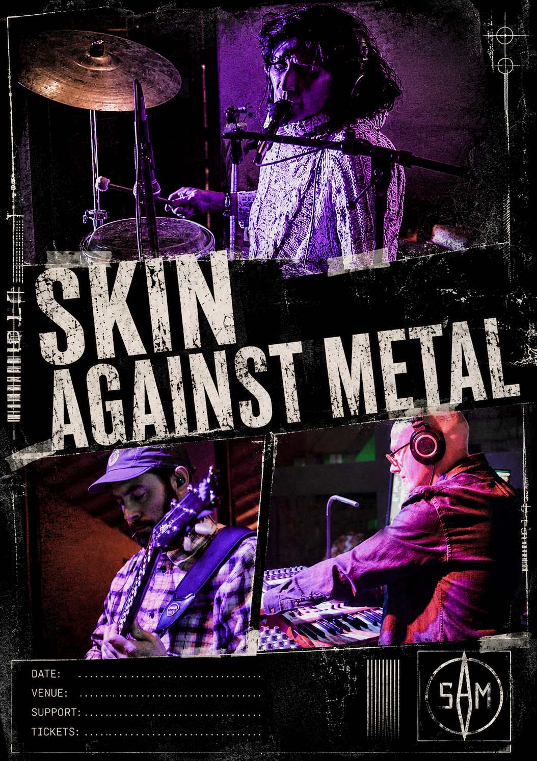 Music by Skin Against Metal